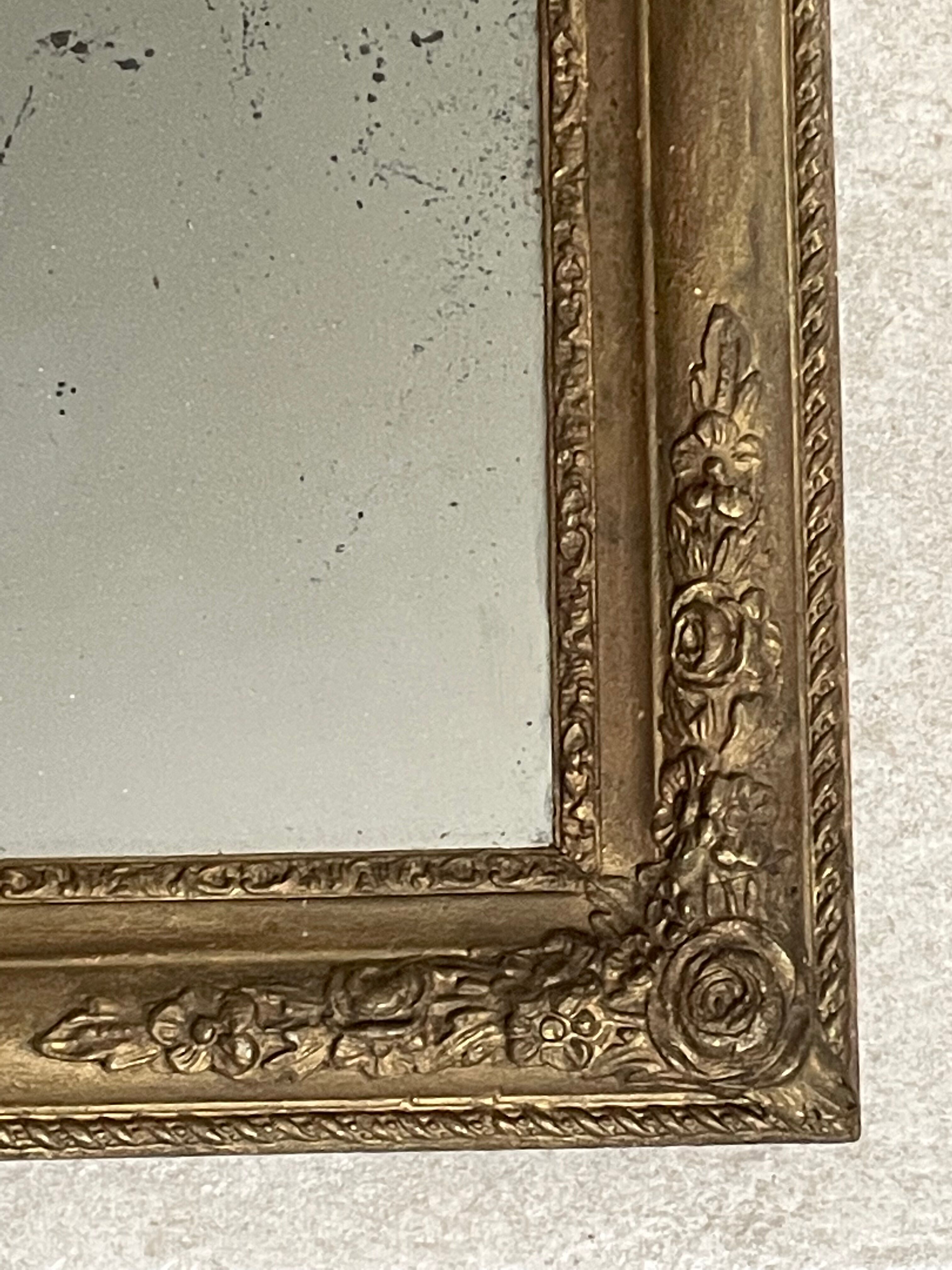Miroir au mercure XIXème