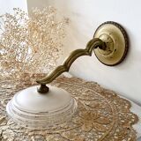 1930s bronze wall light