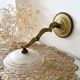 1930s bronze wall light