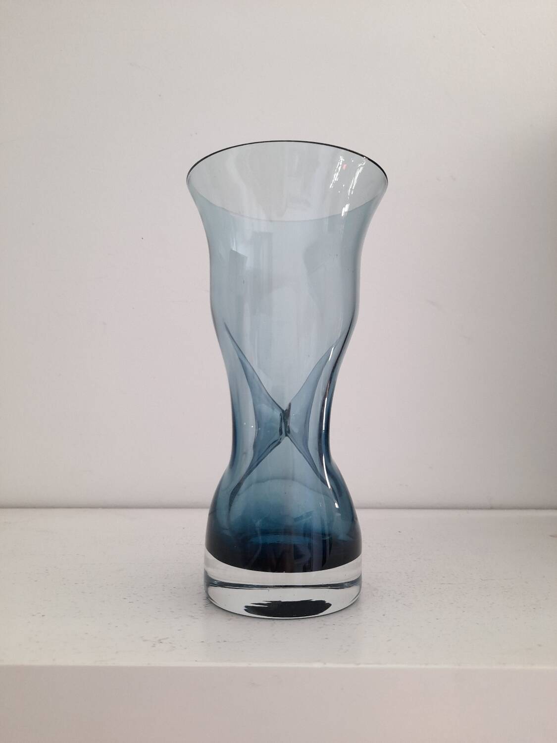 Scandinavian blown glass vase