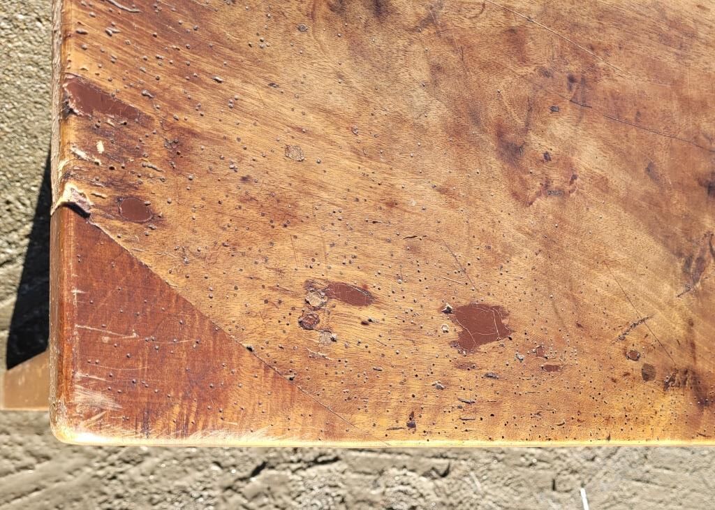 Walnut farm table - 6 feet - 10 places
