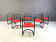 Post modern dining chairs, 1980s