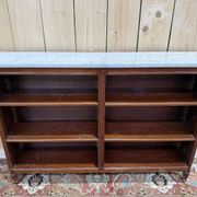 Large bookcase in the Louis XVI style.