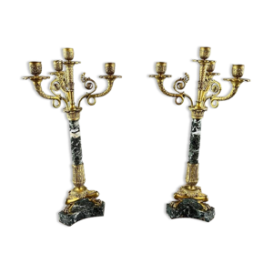 paire de candélabres