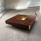 Table Willy RIZZO placage de loupe Mario Sabot 1970