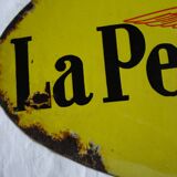 Enamel yellow plate "The small Gironde"