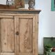 Raw wood sideboard