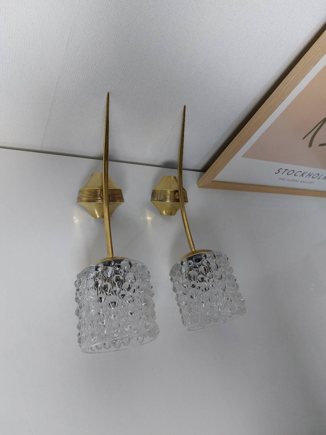 Pair of Arlus wall lights