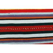 1970s Vintage Turkish Oushak Handmade Wool Cotton Red Area Rug 174x287