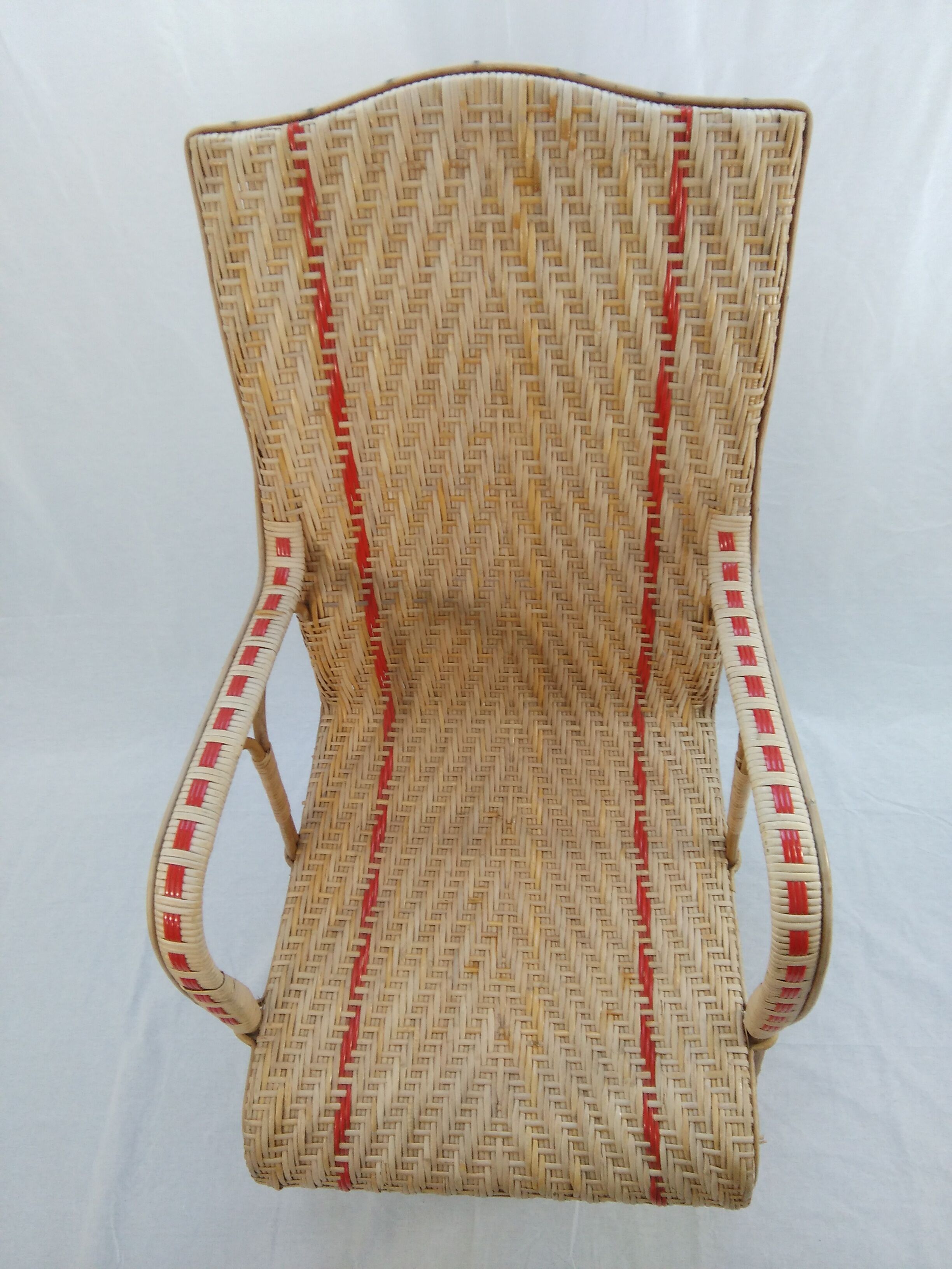 50s Wicker armchair