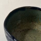 Glazed ceramic bowl/trinket dish, signed