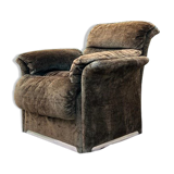 Italian postmodern lounge armchair by Saporiti, 1970