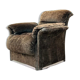 Fauteuil lounge postmoderne italien de Saporiti, 1970