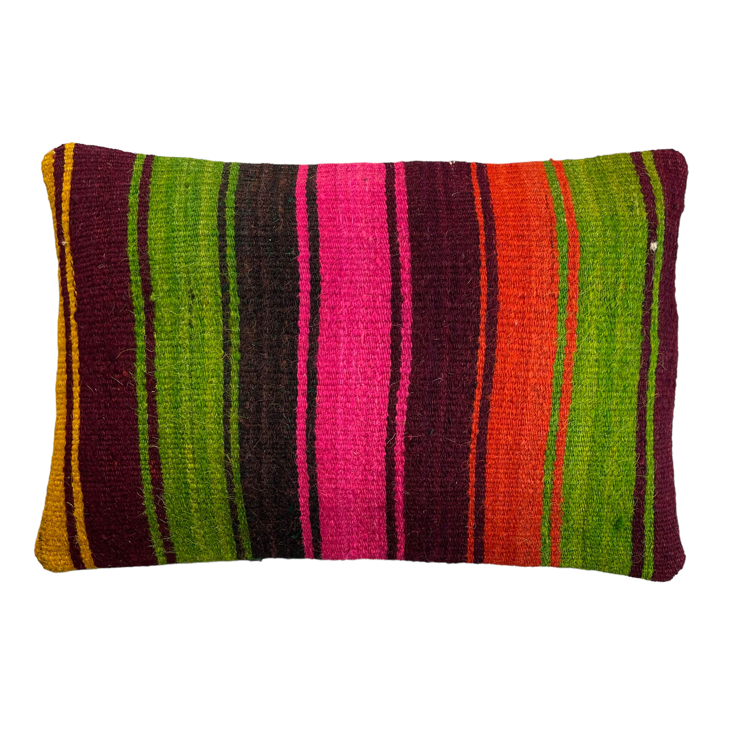 Housse de coussin vintage turque faite à la main, 30 x 50 cm
