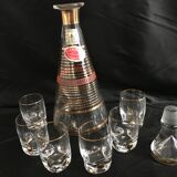 Service à liqueur, cristallerie de Hartzviller