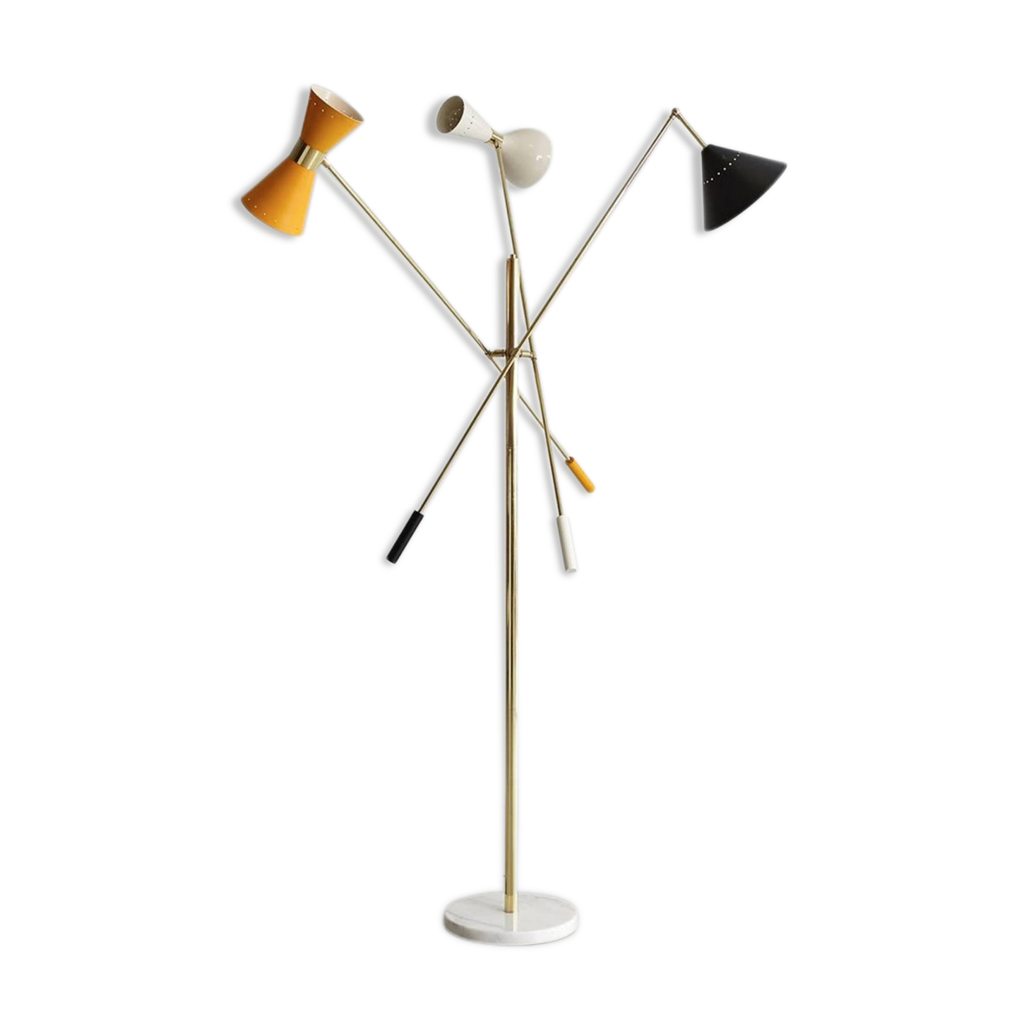 3-arm swing Italian lamppost