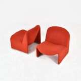 Set of 2 Alky armchairs by Giancarlo Piretti for Anonima Castelli, 1970s