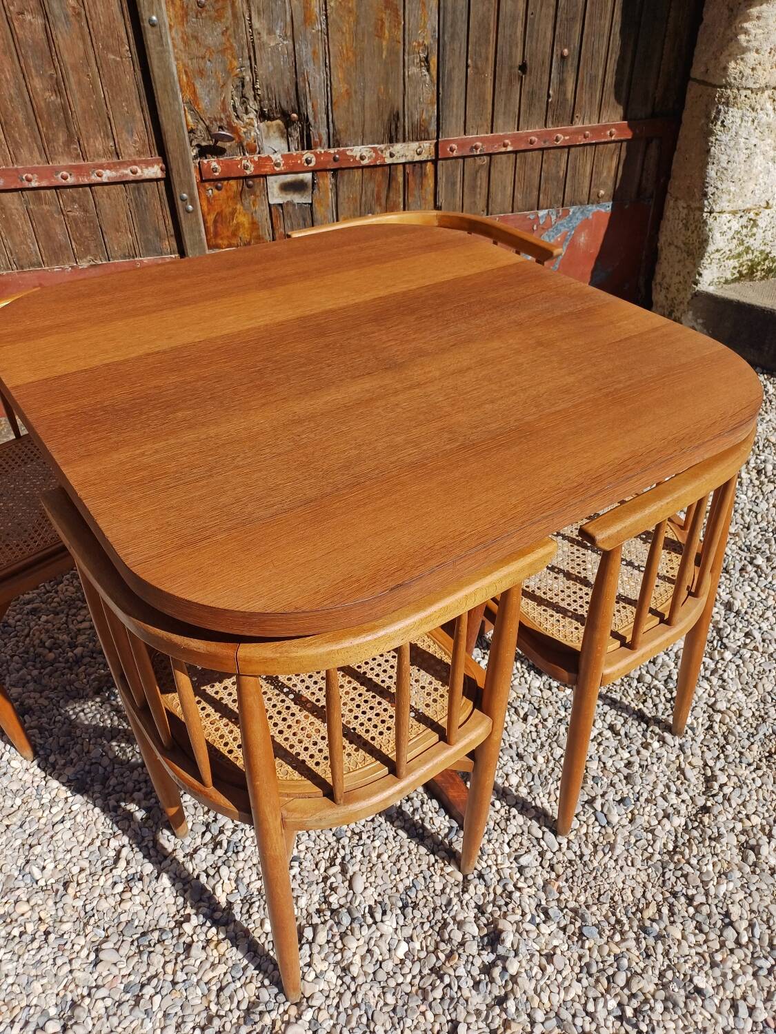 Thonet table and chairs