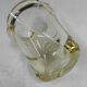 Vintage vase of thick glass Daum Nancy
