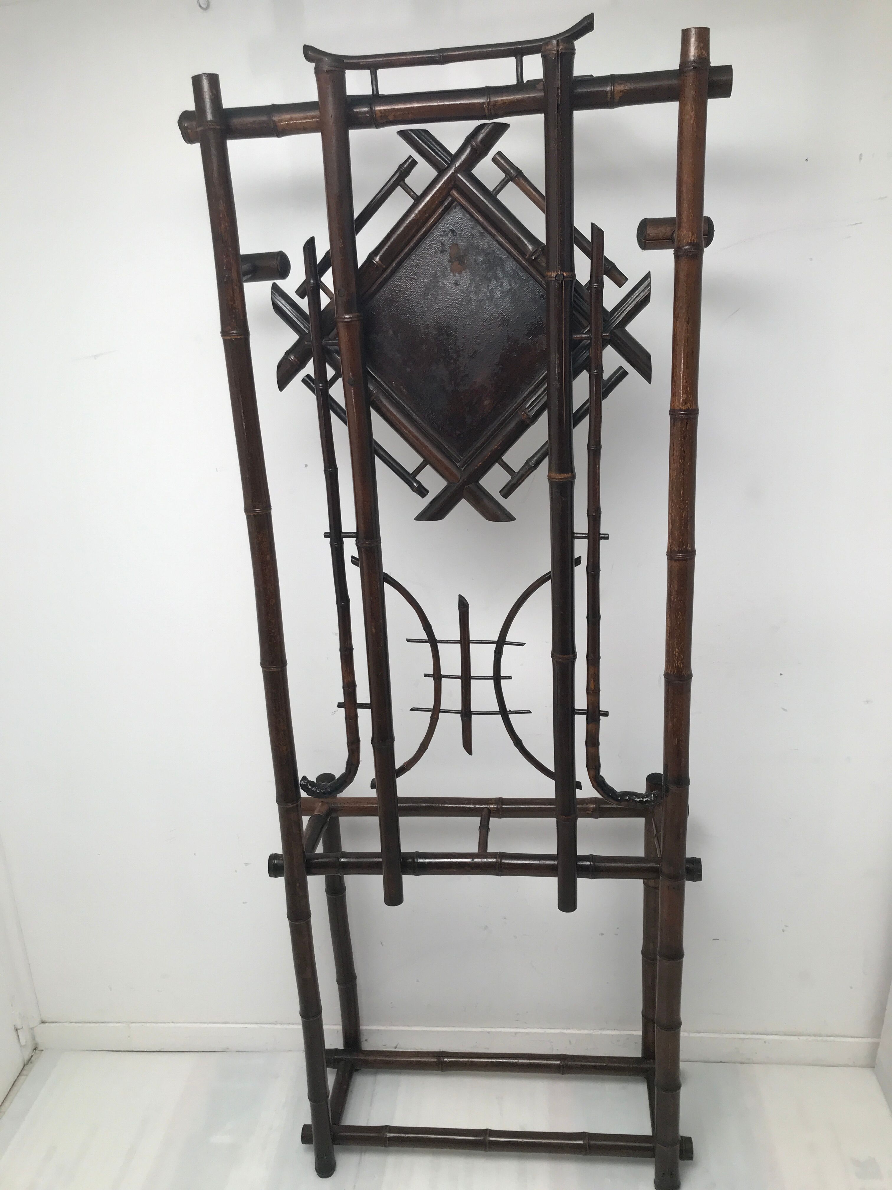 Coat-holder bamboo, 19th century
