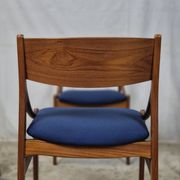 Vintage Danish dining chairs from the 1960s by Vestervig Eriksen.