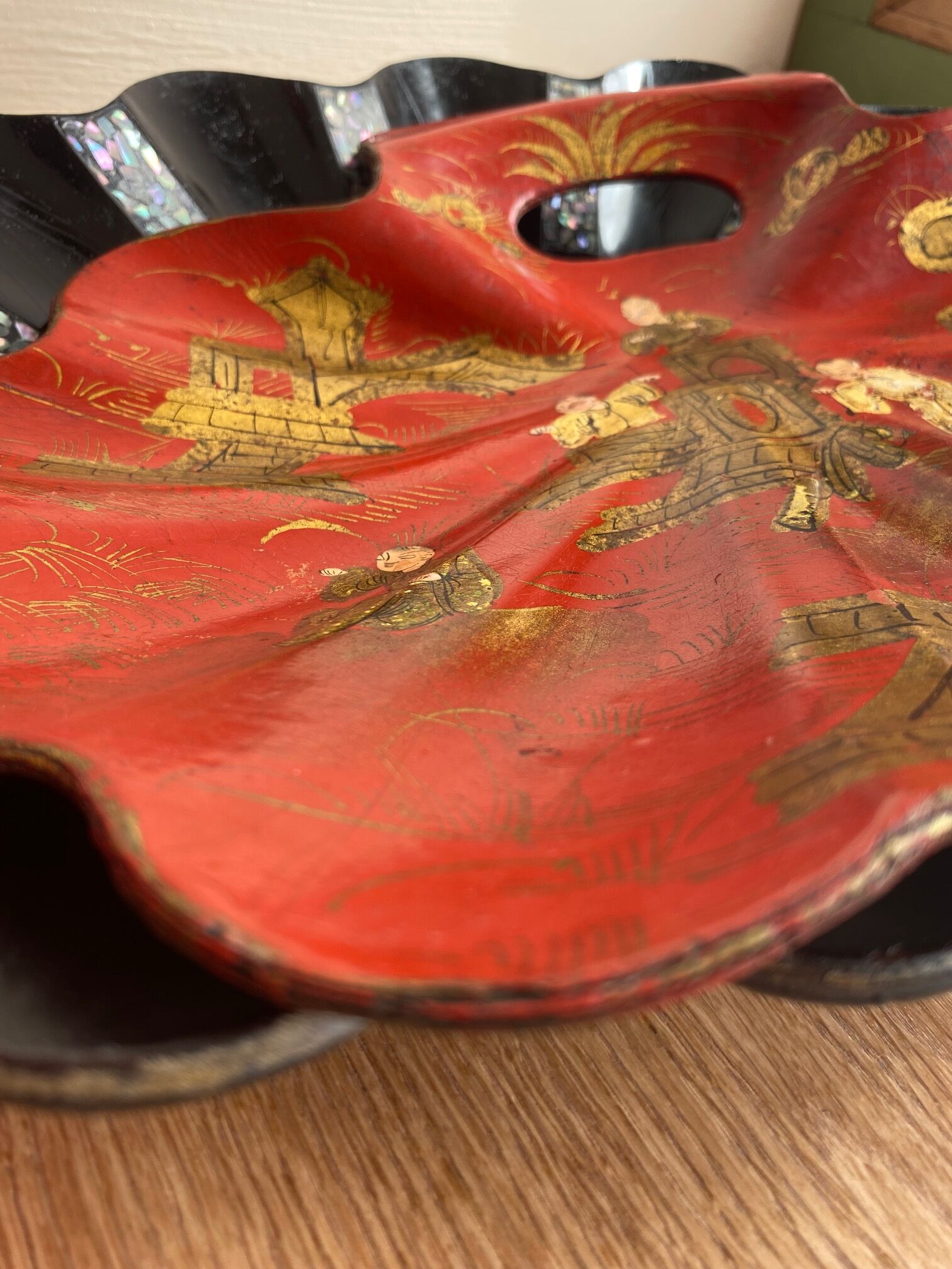 Empty cardboard bag boiled mid-nineteenth