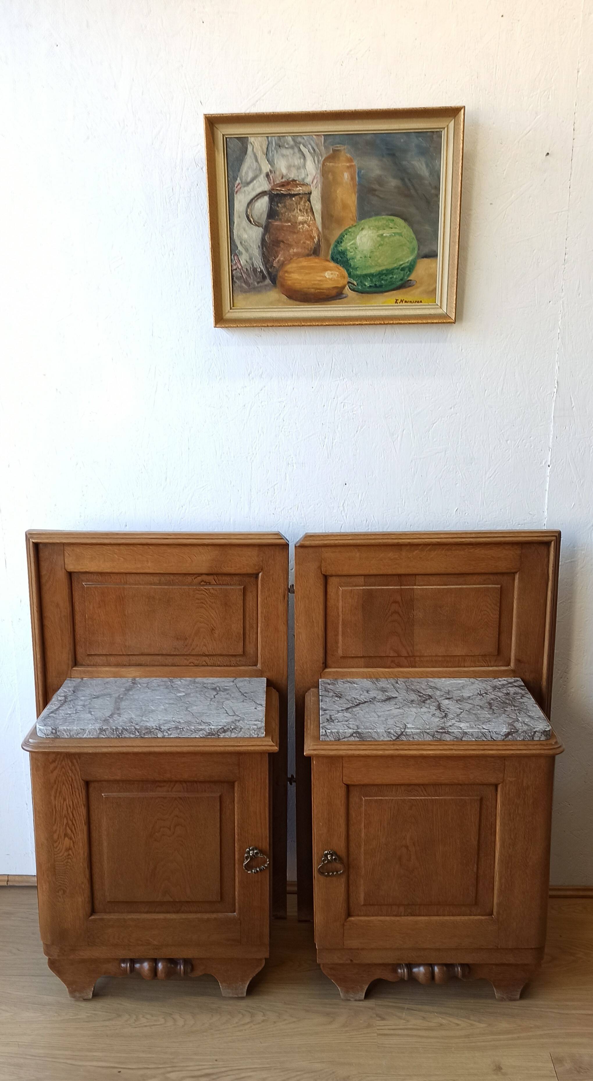Pair of vintage bedside tables