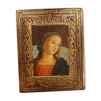 Tableau ancien tableau florentin en bois
