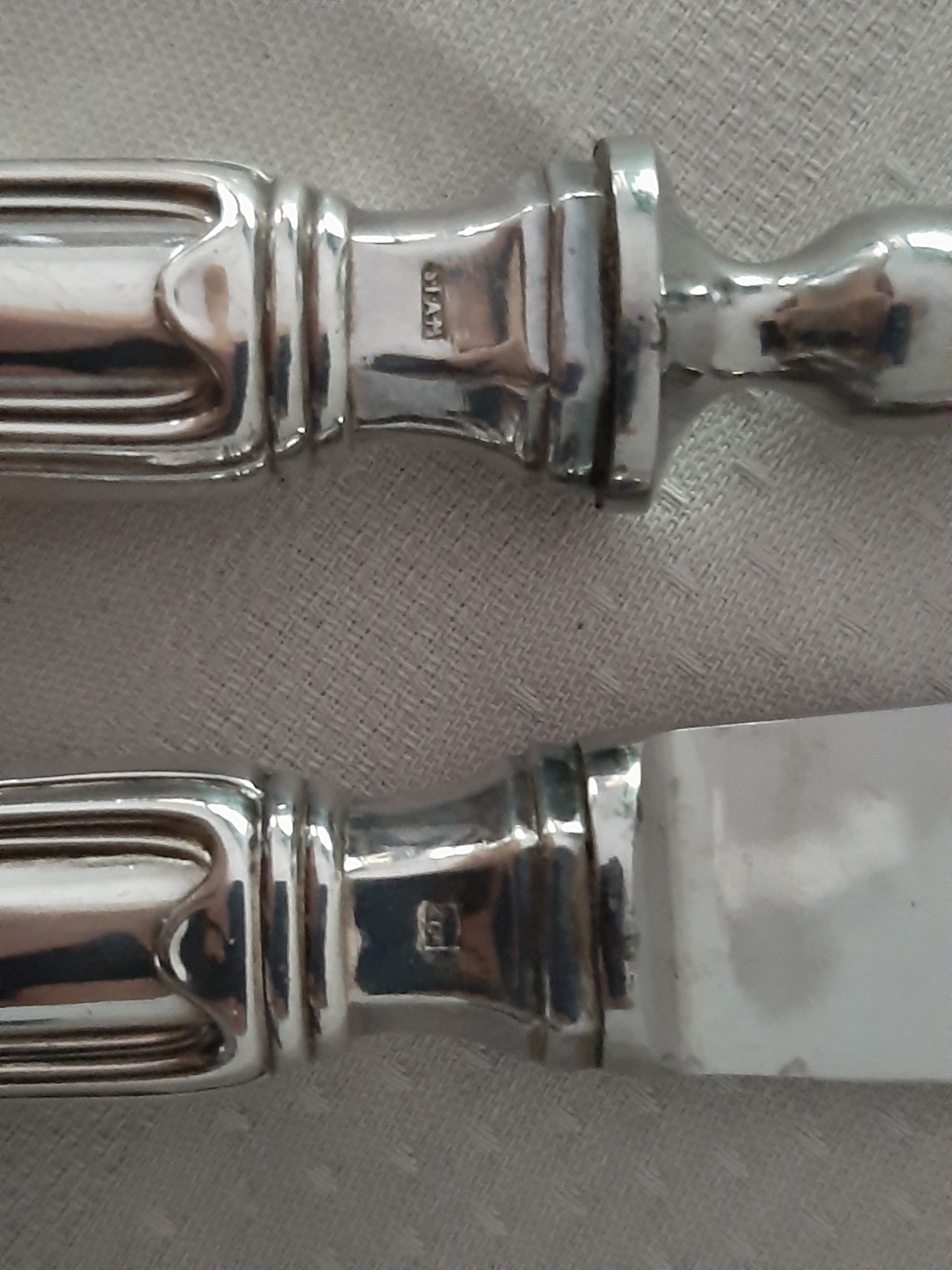 Silver-cut cutlery with SFAM Net