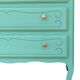 Commode vintage vert menthe 1950
