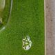 Vintage enamelled ceramic pocket emptier signed, 60s/70s