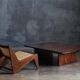Bamboo Coffee Table by Axel Vervoordt, Belgium, 1980s