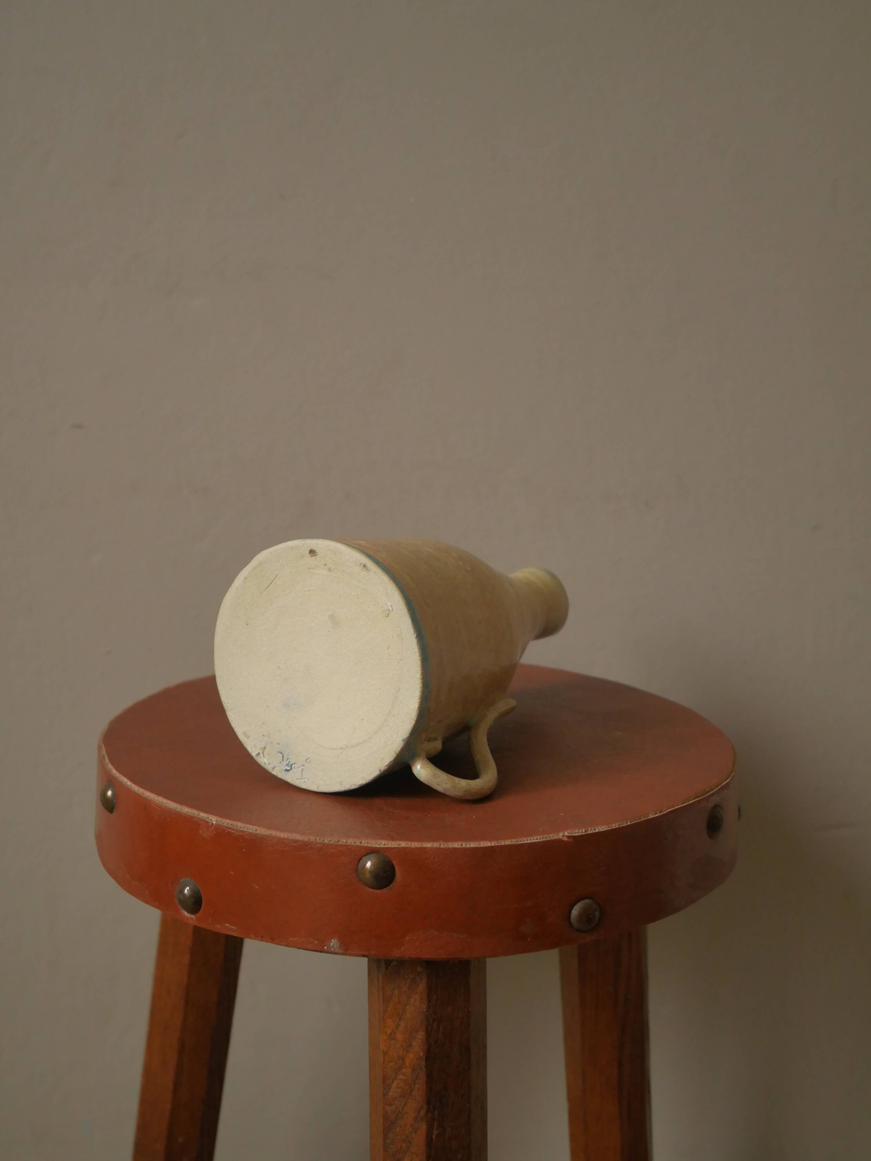Vase soliflore in ceramic handmade pottery artisanal manufacturing contemporary design