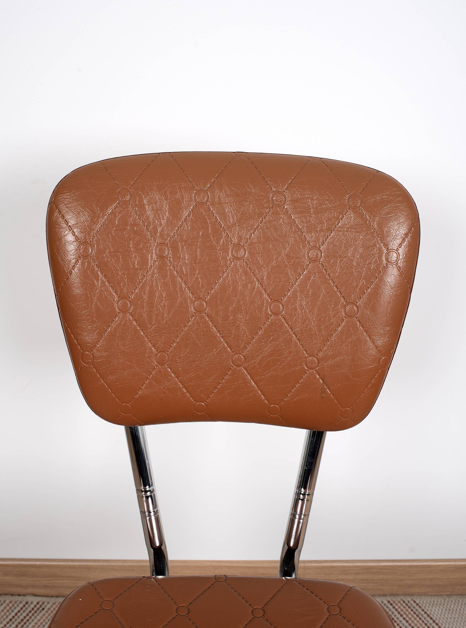 Vintage chrome chair, l'auvergnate brand