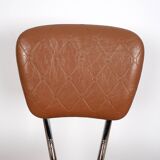 Vintage chrome chair, l'auvergnate brand