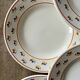 8 Creil Montereau dessert plates