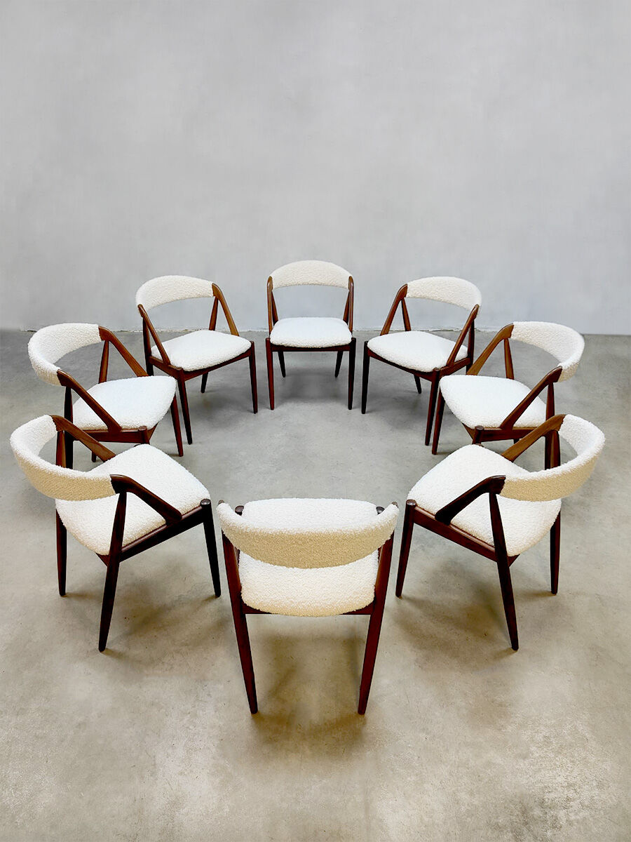 Set of 6 dining chairs by Kai Kristiansen for Schou Andersen