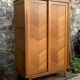 Vintage wardrobe compass feet wardrobe 1950