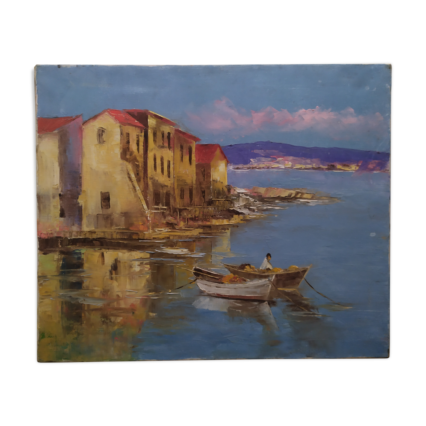 Huile sur toile