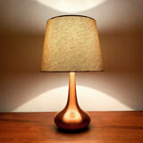 Copper table lamp by Jo Hammerborg for Fog and Mørup