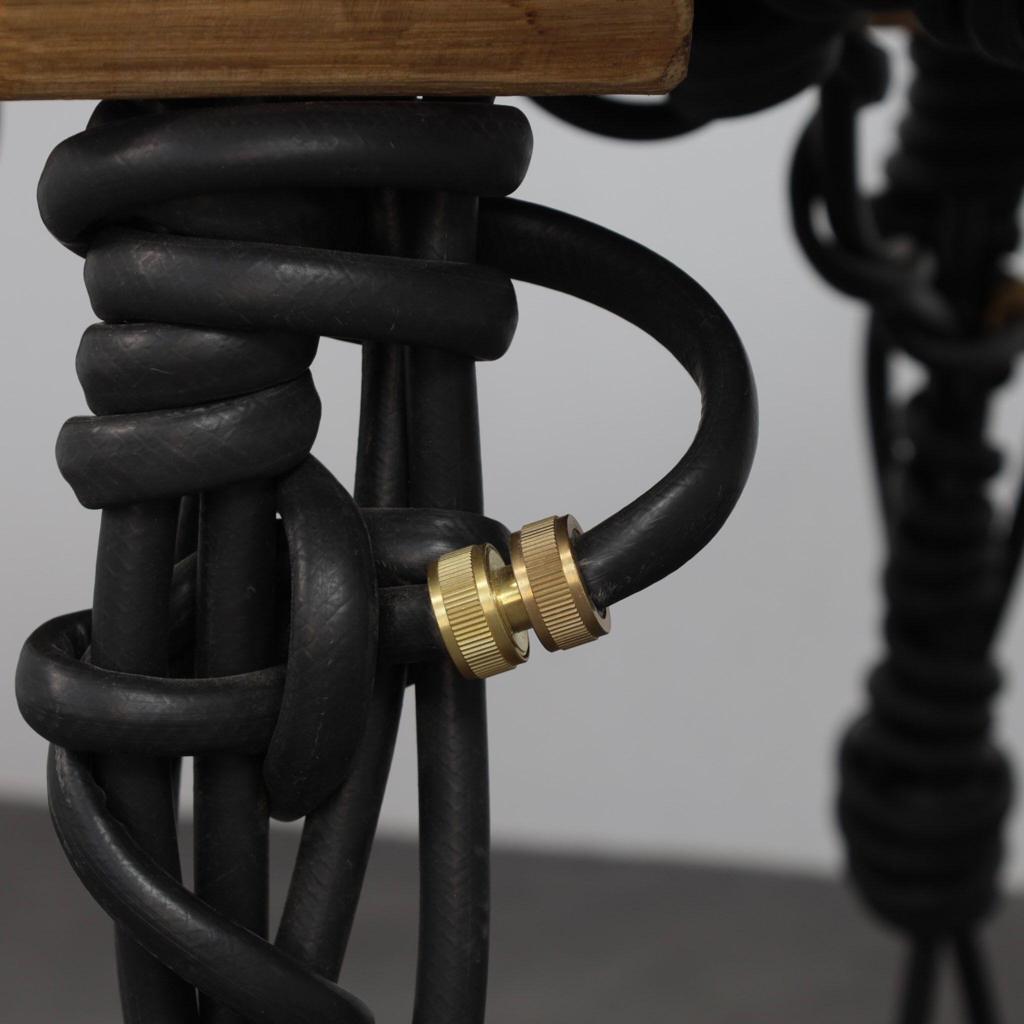 Hosepipe dining table by Sander Bokkinga for BOK, unique piece, 2020s