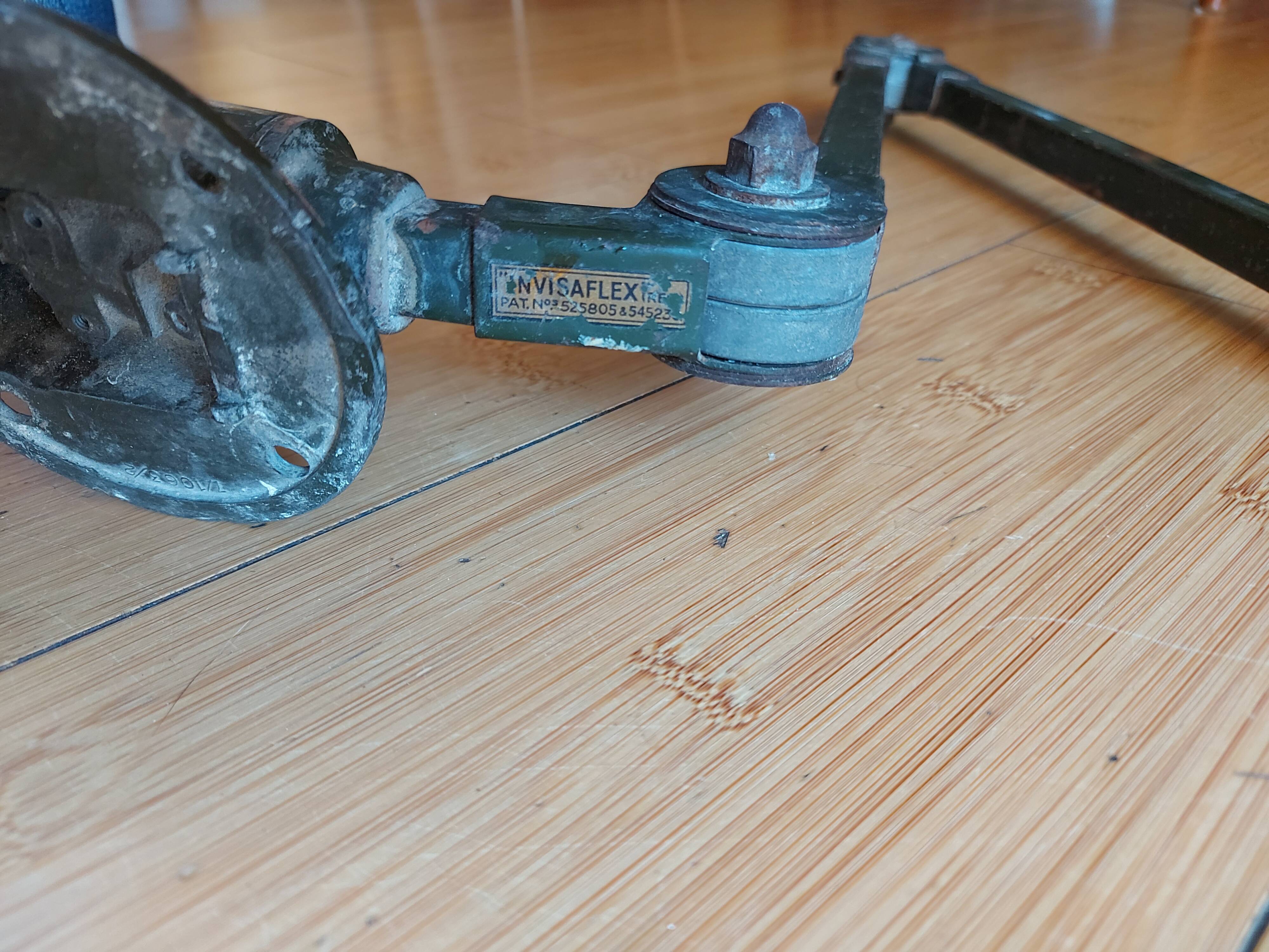 Lampe articulée industrielle des années 40'S Invisaflex