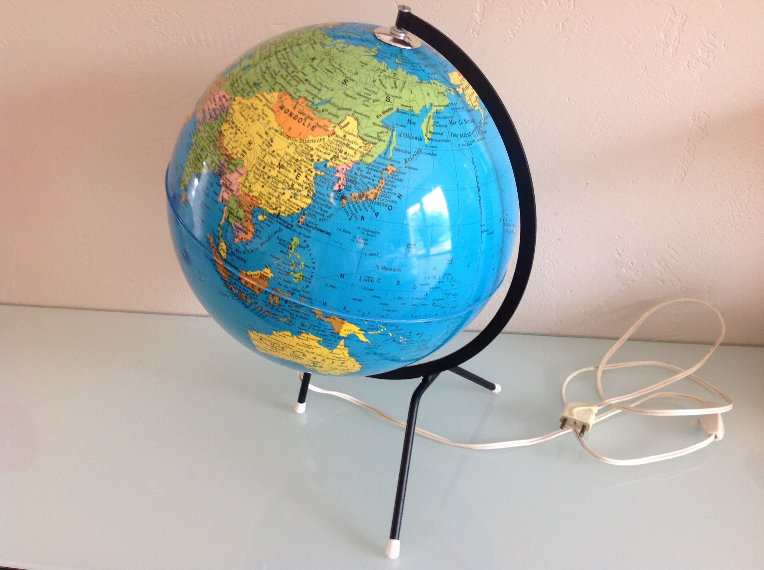 Light earth globe tripod 50/60