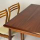 Table scandinave en palissandre année 60