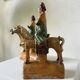 Ming period terracotta equestrian ridge tile