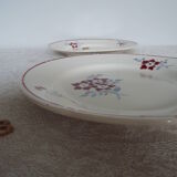 Lot de 4 assiettes plates Moulin des Loups Victor