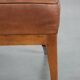 Vintage design armchair / cocktail chair made of sheepskin leather