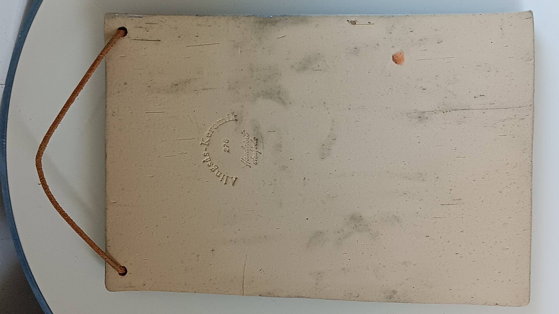 Brutalist wall plaque