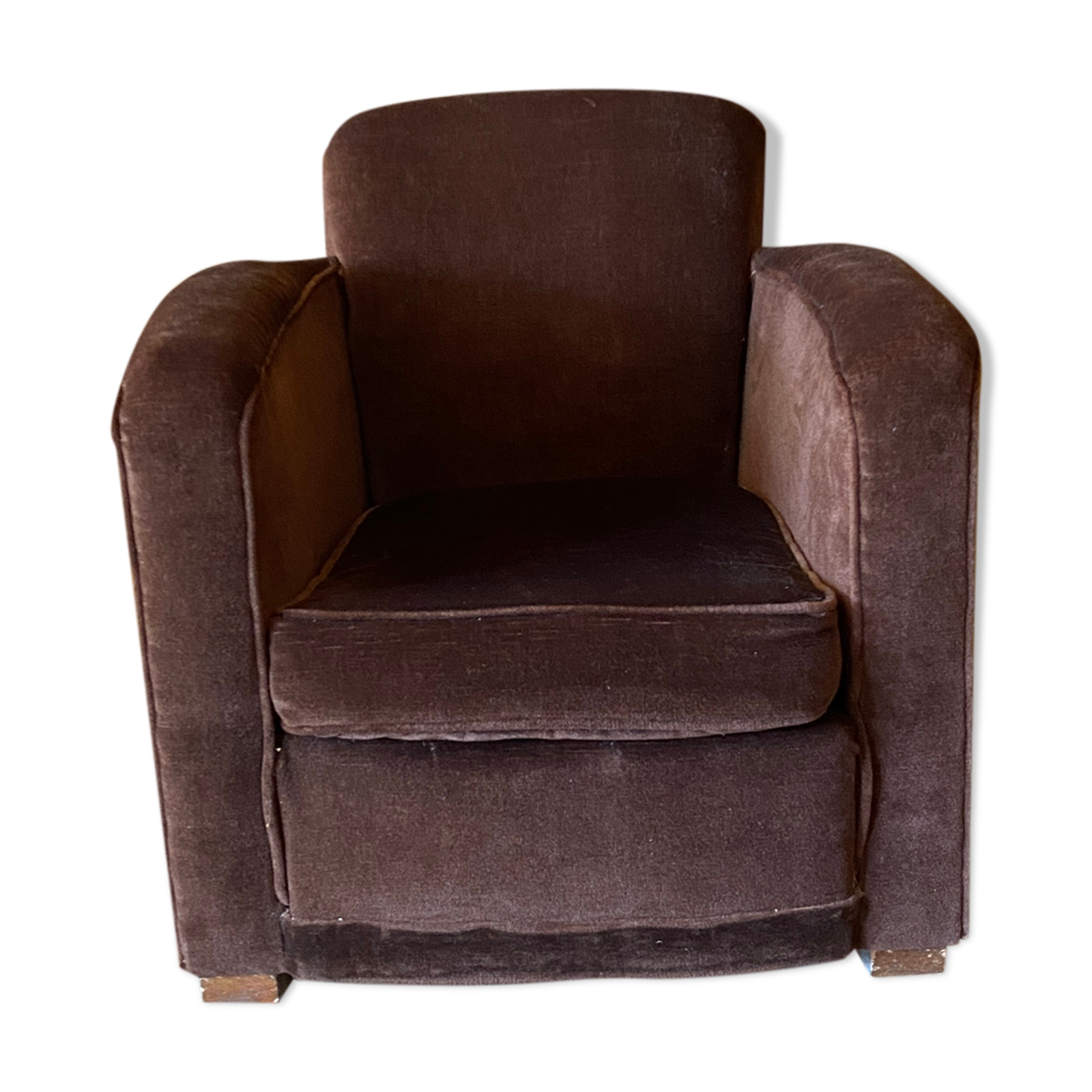 Brown armchair