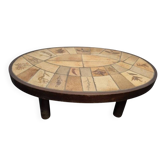 Vallauris ceramic coffee table